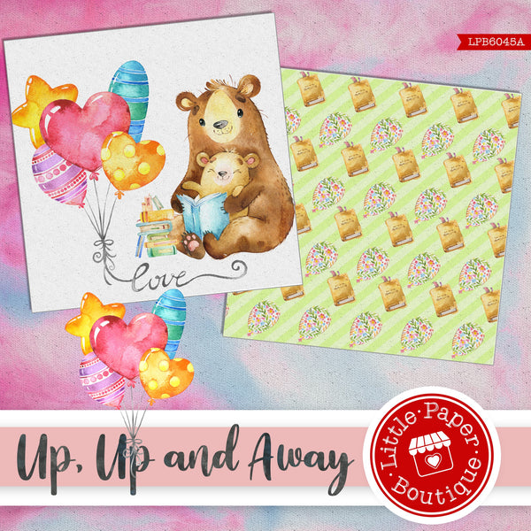 Up, Up and Away Digital Paper LPB6045A