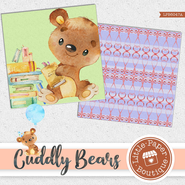 Cuddly Bears Digital Paper LPB6047A