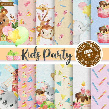 Kids Party Digital Paper LPB6049A