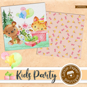 Kids Party Digital Paper LPB6049A