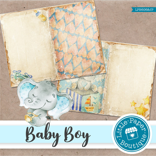 Baby Boy Letter Size Digital Paper LPB6068JP