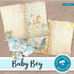Baby Boy Letter Size Digital Paper LPB6068JP