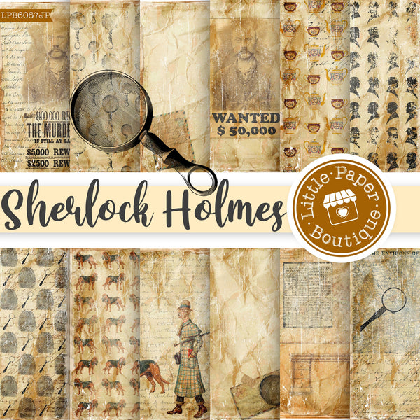 Sherlock Holmes Letter Size Digital Paper LPB6067JP