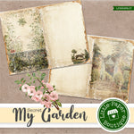 My Secret Garden Letter Size Digital Paper LPB6066JP