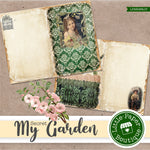 My Secret Garden Letter Size Digital Paper LPB6066JP