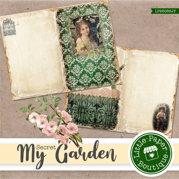 My Secret Garden Letter Size Digital Paper LPB6066JP