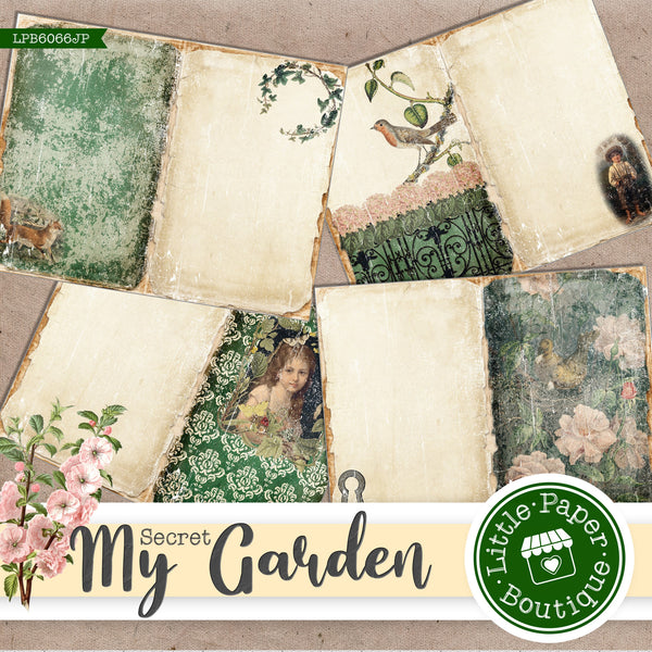 My Secret Garden Letter Size Digital Paper LPB6066JP