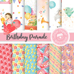 Birthday Parade Digital Paper LPB7001A