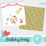 Birthday Party Digital Paper LPB7002A