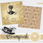 Steampunk Digital Paper LPB7006A