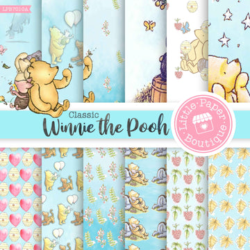 Winnie the Pooh Digital Paper LPB7010A