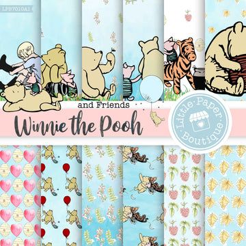 Winnie the Pooh Digital Paper LPB7010A1