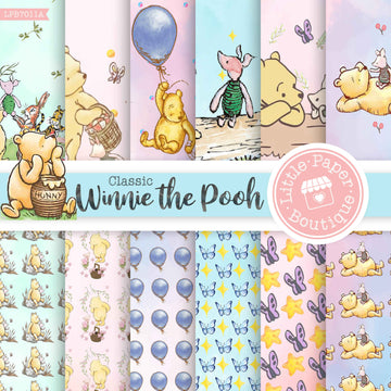 Winnie the Pooh Digital Paper LPB7011A