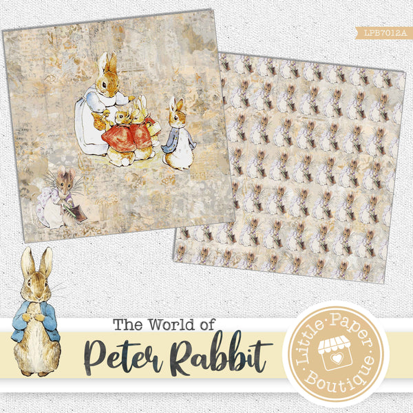 The World of Peter Rabbit Digital Paper LPB7012A