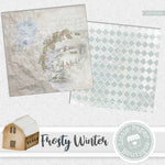 Frosty Winter Digital Paper LPB7014A