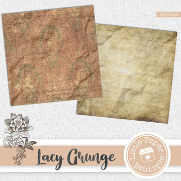 Lady Grunge Digital Paper LPB7018A