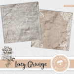 Lady Grunge Digital Paper LPB7018A