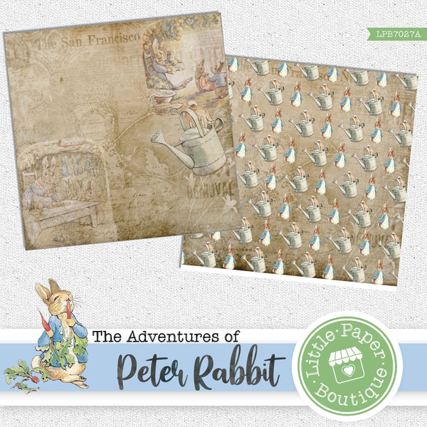 The Adventures of Peter Rabbit Digital Paper LPB7027A