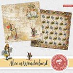 Alice in Wonderland Digital Paper LPB7028A
