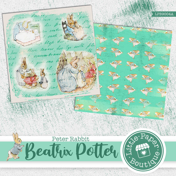Beatrix Potter Peter Rabbit Digital Paper LPB9004A