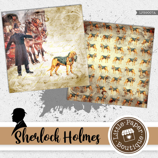 Sherlock Holmes Digital Paper LPB9007A