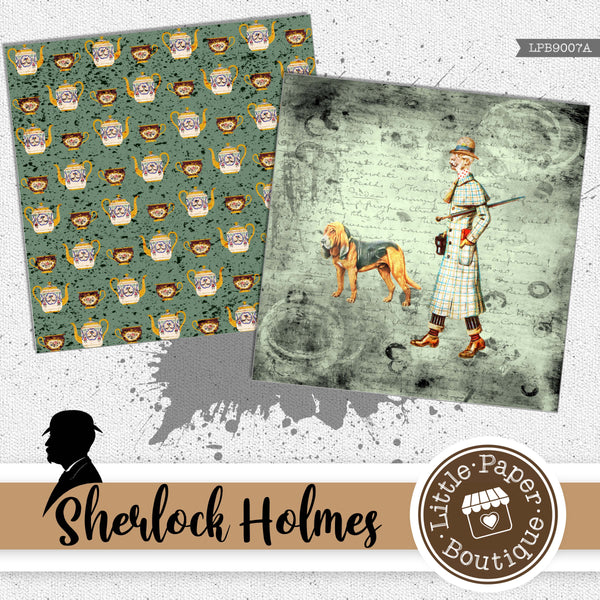 Sherlock Holmes Digital Paper LPB9007A