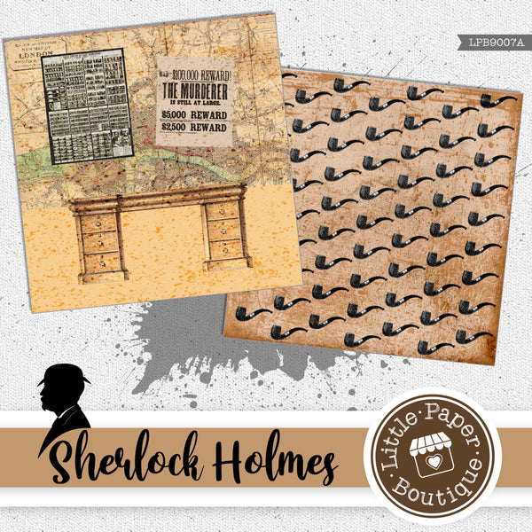 Sherlock Holmes Digital Paper LPB9007A