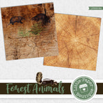 Forest Animals Digital Paper LPB9018A