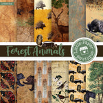 Forest Animals Digital Paper LPB9018A