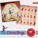 Circus Days Digital Paper LPB9019A