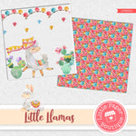 Little Llamas Digital Paper LPB8001A