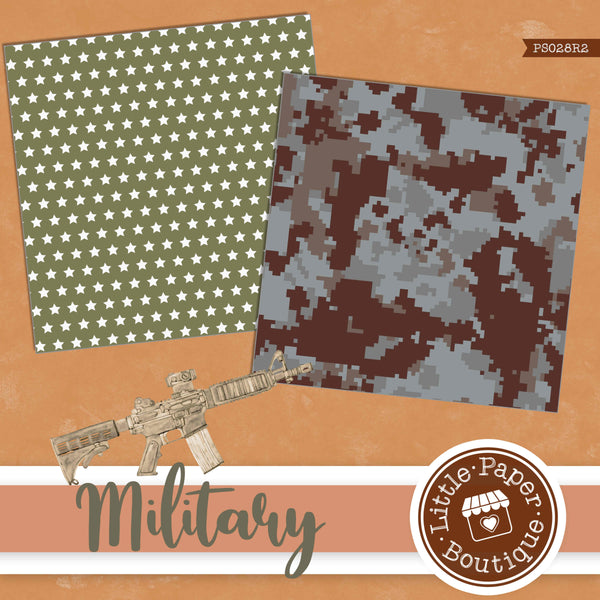 Army Military Digital Paper PS028R2