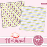 Mermaid Scales Digital Paper PS016R2