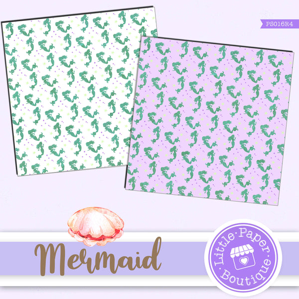 Mermaid Scales Digital Paper PS016R4