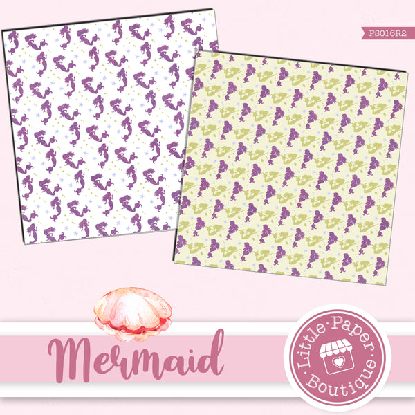 Mermaid Scales Digital Paper PS016R2