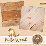Dark Rustic Wood Digital Paper PS006B