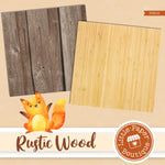 Old Dark Brown Rustic Wood Digital Paper PS010B