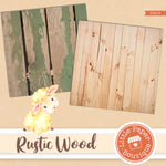 Shabby Chic Wood Digital Paper PS013B