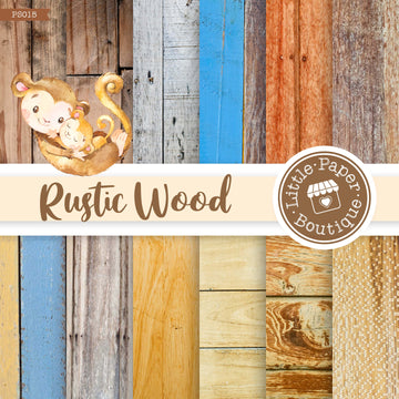 Wood Grain Texture Digital Paper PS015B