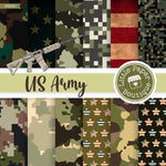 US Army Digital Paper PS030B
