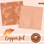 Copper Foil Digital Paper PS033B