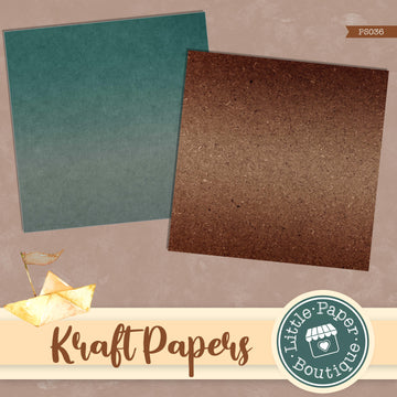 Kraft Papers Digital Paper PS036B