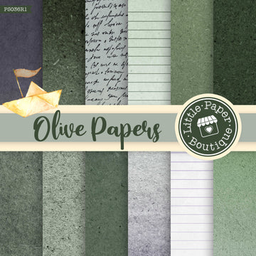 Olive Papers Digital Paper PS036R1B