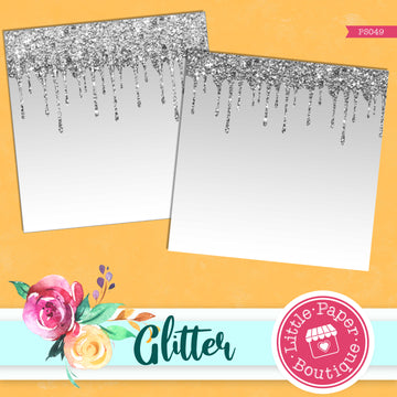 Dripping Glitter Digital Paper PS049B