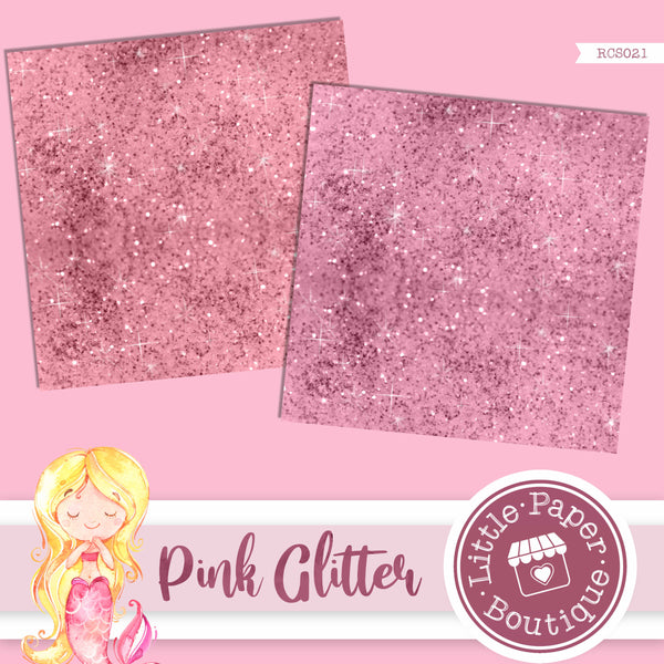 Pink Glitter Digital Paper RCS021B