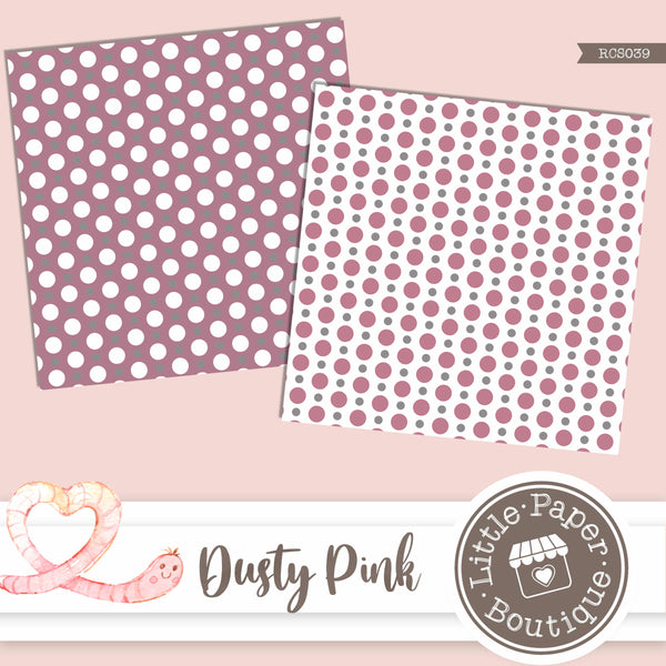 Dusty Pink Digital Paper RCS039B