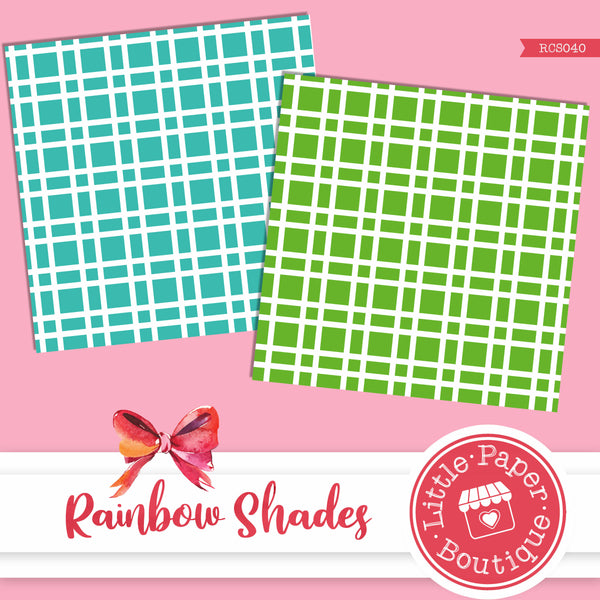 Rainbow Shades Digital Paper RCS040B