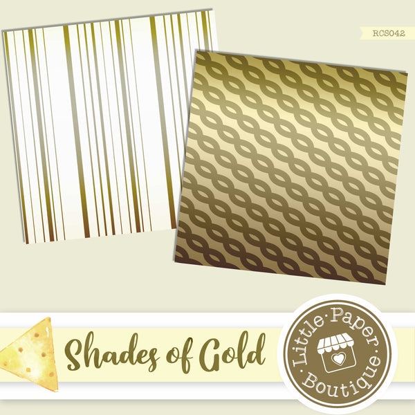 Shades of Gold Digital Paper RCS042B