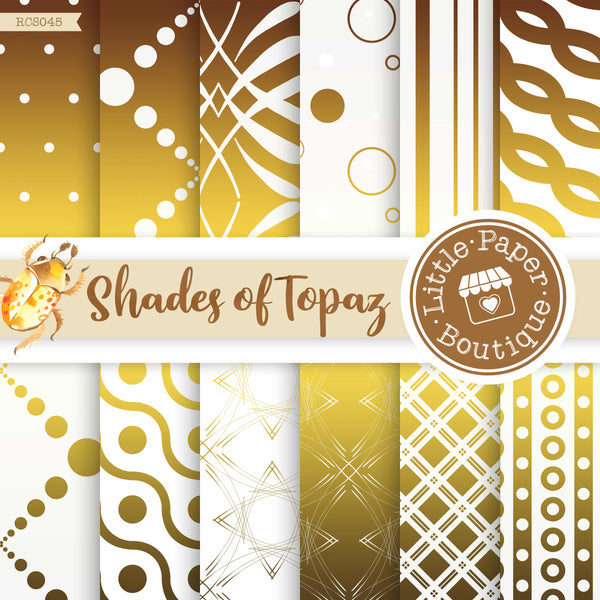 Shades of Topaz Digital Paper RCS045B