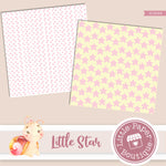 Little Star Digital Paper RCS048B